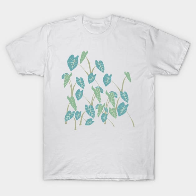 taro leaf hawaii souvenir T-Shirt by daidai